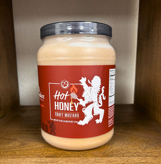 Milwaukee Pretzel Hot Honey Mustard 1/2 Gallon