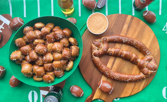 Football & Bites Soft Pretzel Party Pack