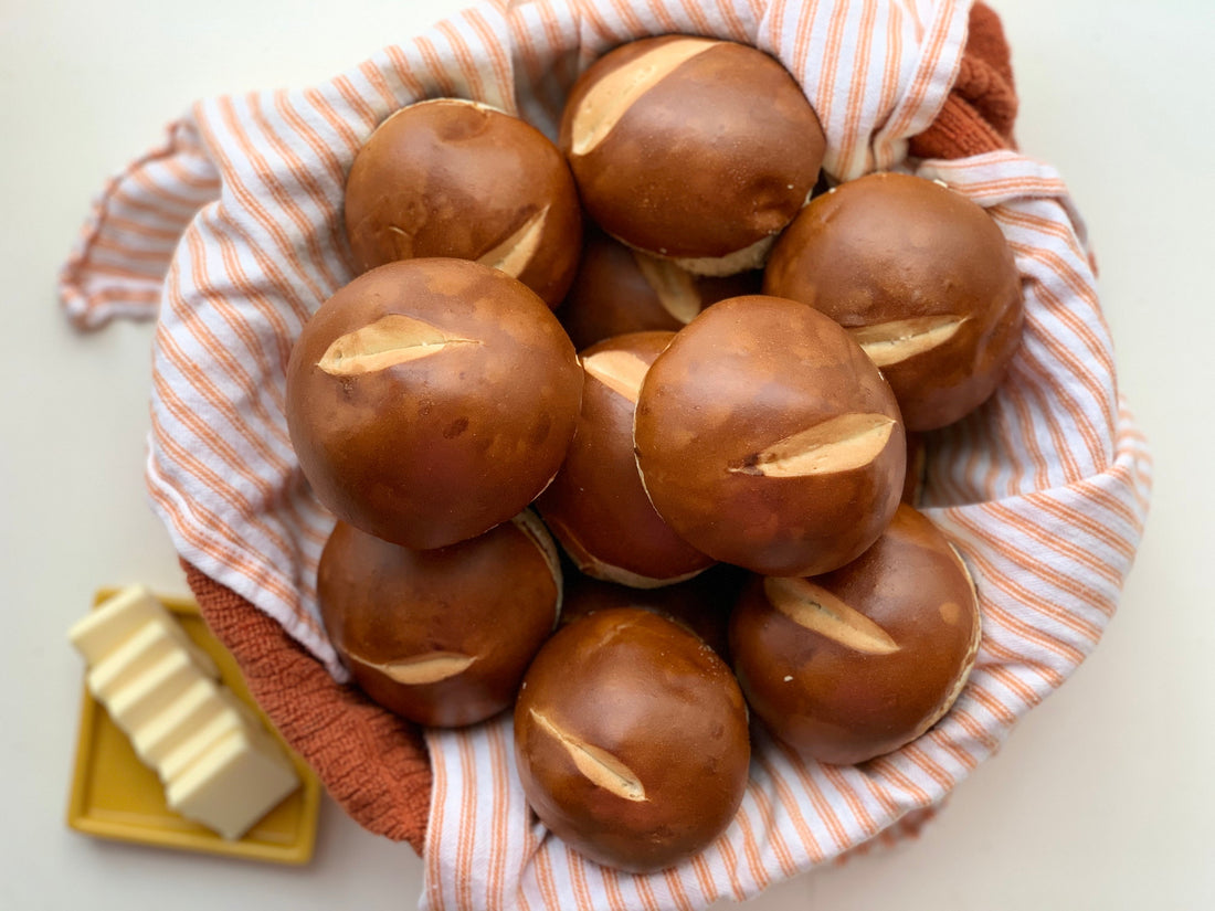 Pretzel Slider Buns